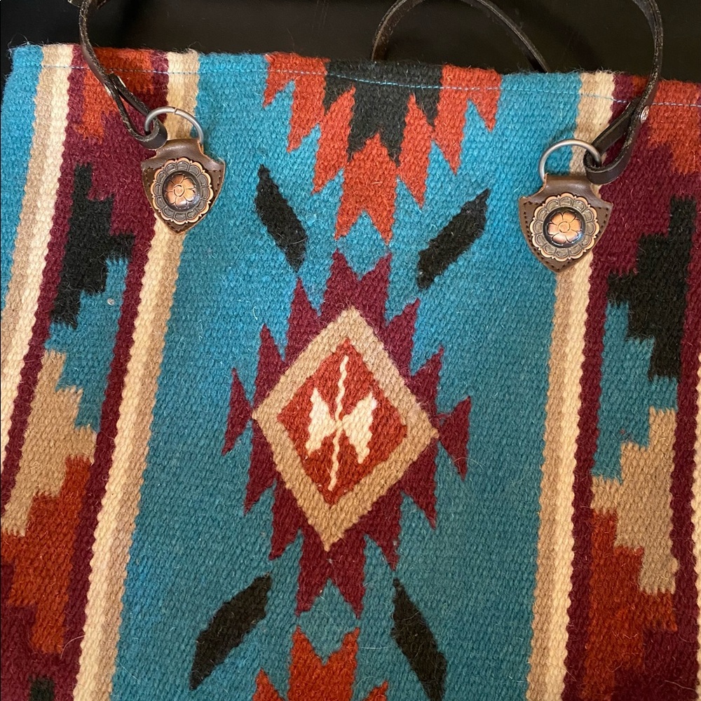 Stunning Horse-blanket Tote